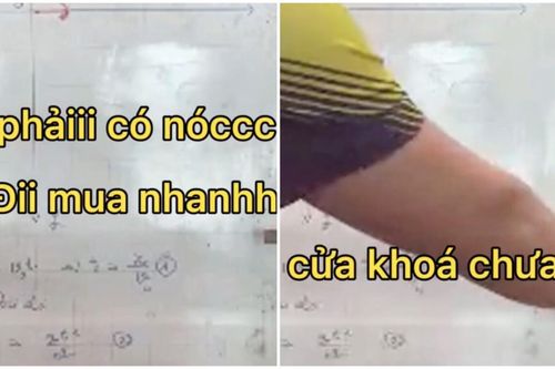 Đang dạy thì bút hết mực, thầy giáo 'sai nóc nhà' đi mua hộ, cái kết khiến học sinh cười ra nước mắt