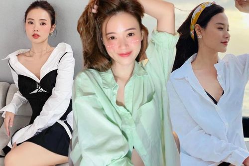 Midu và những cách diện sơ mi: Từ nền nã tới sexy, suốt ngày mặc đồ cũ vẫn không nhàm
