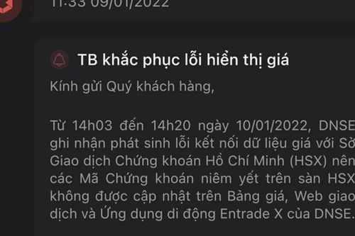 Hệ thống lại đơ, HOSE nhận lệnh 'khẩn trương giải thích với báo chí'