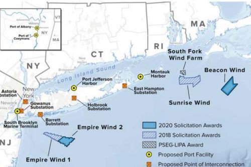 New York công bố đầu tư 500 triệu USD cho phát triển điện gió ngoài khơi