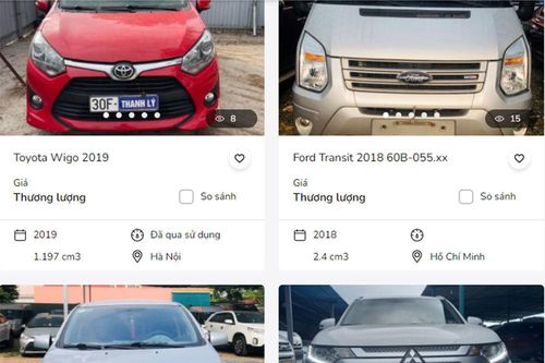 Ô tô hơn 100 triệu đồng, mua xe xiết nợ đi chơi Tết