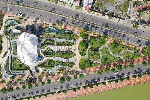 Đà Nẵng: Vườn tượng APEC mở rộng, điểm 'check-in' mới hấp dẫn dịp Tết Nhâm Dần 2022