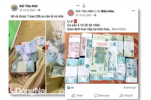 Rộ các dịch vụ đổi tiền mới online
