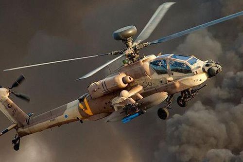 Trực thăng AH-64 Apache Israel xuất sắc phản đòn khi bị tên lửa Strela-2 tấn công