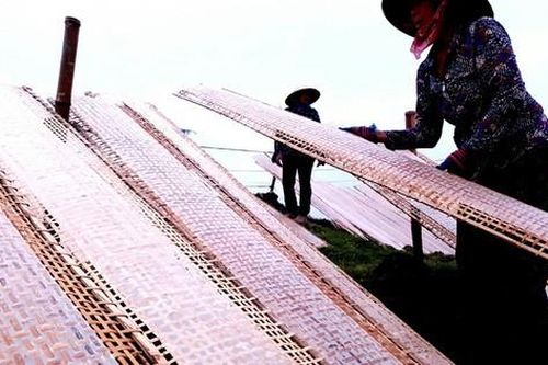 'Thủ phủ' bánh đa nem Hà Tĩnh tất bật vào vụ Tết