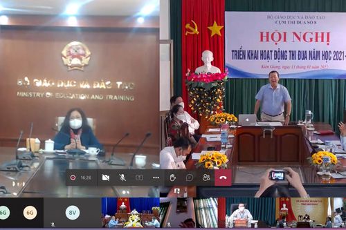 Cụm thi đua số 8: Cần ưu tiên nhiệm vụ đưa học sinh trở lại trường