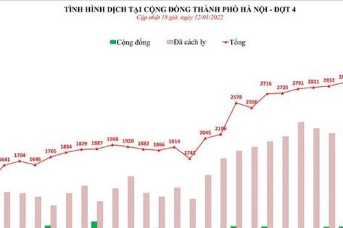 Hà Nội đang điều trị 53.315 trường hợp F0 COVID-19