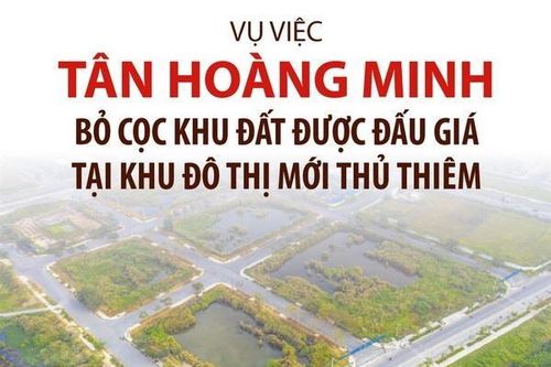 Toàn cảnh vụ Tân Hoàng Minh 'bỏ cọc' tại Thủ Thiêm