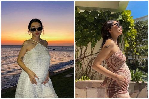 'Hot girl nghiện thẩm mỹ' lộ sắc vóc miễn chê dù đang bầu bí