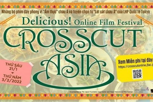 Khám phá ẩm thực châu Á qua Liên hoan phim trực tuyến CROSSCUT ASIA Delicious!