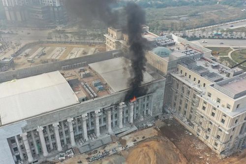 Vinaconex thông tin về vụ cháy xảy ra tại dự án xây dựng Tòa án Nhân dân Thành phố Hà Nội