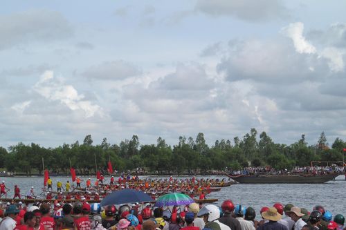 Lễ hội đua thuyền trên sông Nhật Lệ là Di sản văn hóa phi vật thể Quốc gia