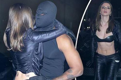 Bạn gái mới mặc mốt khoe nội y, liên tục ôm ấp tình tứ Kanye West trên phố