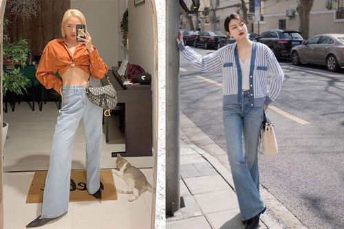 Học một vài chiêu diện quần ống loe khoe chân dài hút mắt