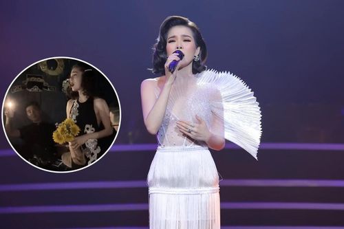 Lệ Quyên khoe giọng hát live ấn tượng, bất chấp 'sự cố' mất điện: Netizen khen ngợi không ngớt