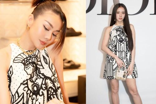 Thanh Hằng bị soi đụng hàng với Jisoo (BLACKPINK), thần thái sang chảnh nhưng vẫn bị chê ở điểm này
