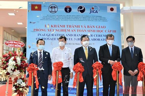 JICA hỗ trợ gần 40 tỷ đồng xây phòng xét nghiệm an toàn sinh học cấp độ 3