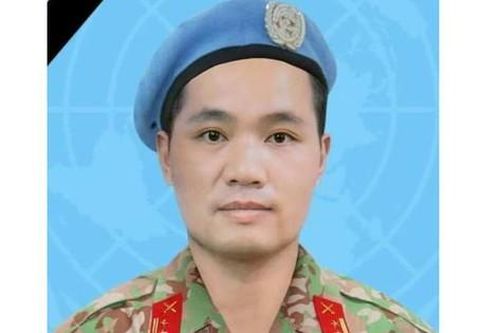 Một sỹ quan hy sinh trong thời gian làm nhiệm vụ gìn giữ hòa bình LHQ