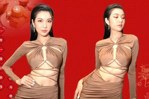 Á hậu Quốc tế Thúy Vân phá cách với váy cut-out: Vòng eo phẳng lì khiến chị em phải ghen tị