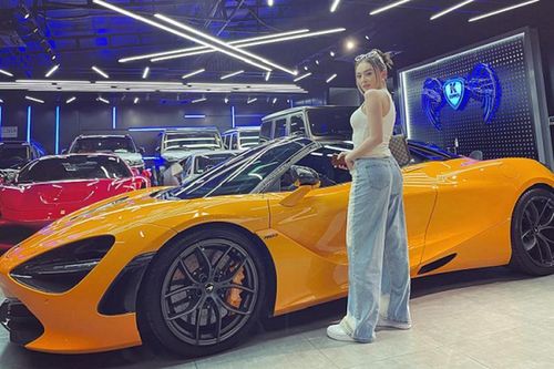 Nữ 9X bán quần áo ở Sài Gòn 'khoe' McLaren 720S hơn 20 tỷ
