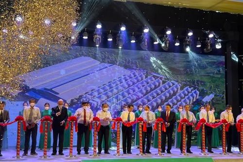 Khánh thành nhà máy gạo có quy mô diện tích lớn nhất châu Á, công suất 1.000 tấn gạo/ngày