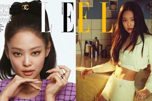 Jennie BLACKPINK khoe phong cách chuẩn 'girl crush' trên 6 trang bìa tạp chí ELLE Hàn