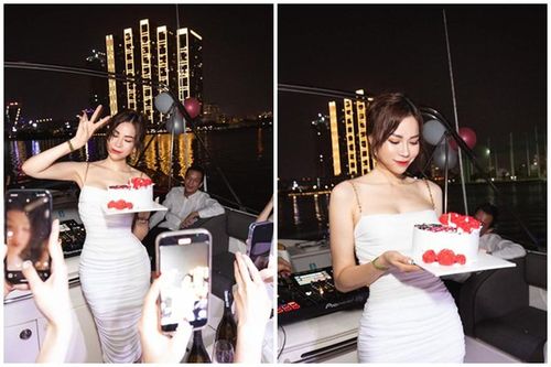 Tổ chức sinh nhật trên du thuyền, con dâu Hoàng Kiều lộ cơ ngơi