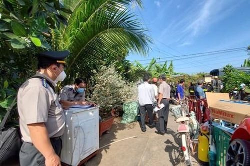 Tiền Giang: Cưỡng chế giao tài sản cho người đấu giá thành