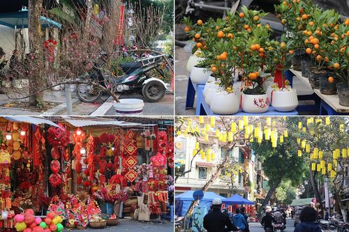 Chợ hoa Hàng Lược rộn ràng đón Tết Nhâm Dần 2022