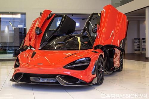Ngắm McLaren 765LT hơn 30 tỷ màu sơn 'thửa', độc nhất Hà Nội