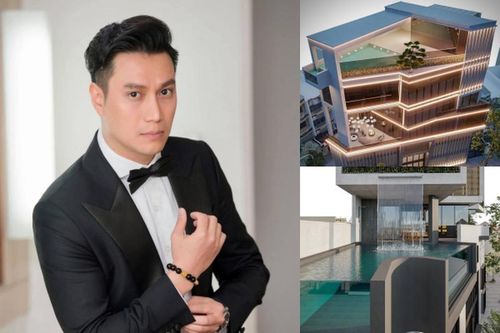 Choáng ngợp biệt thự 'đất vàng' thủ đô của Việt Anh