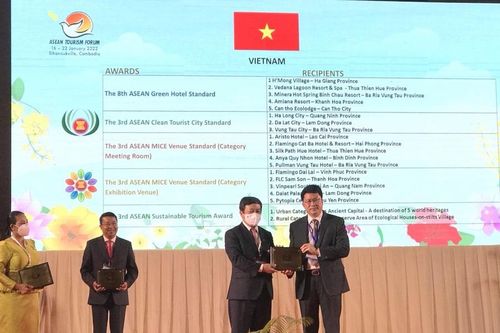 Hạ Long nhận Giải thưởng thành phố Du lịch sạch ASEAN 2022