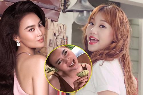Lan Ngọc say sưa hát hit của Hari Won đến nổi cả 'gân cổ', nhưng chiếc micro trên tay hình như hơi sai!