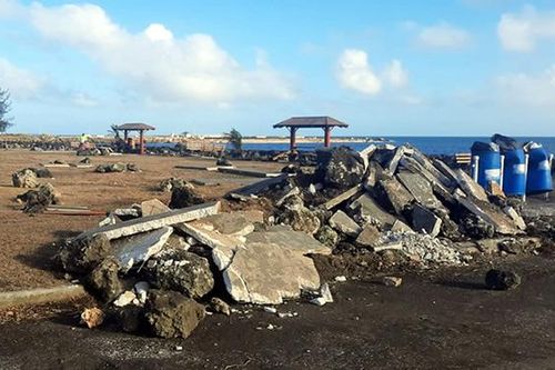 Thảm họa kép ở Tonga nêu bật mối nguy của biến đổi khí hậu
