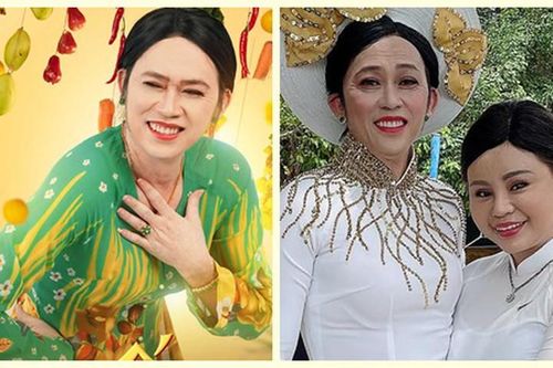 Loạt ảnh giả gái của Hoài Linh ở tuổi U60