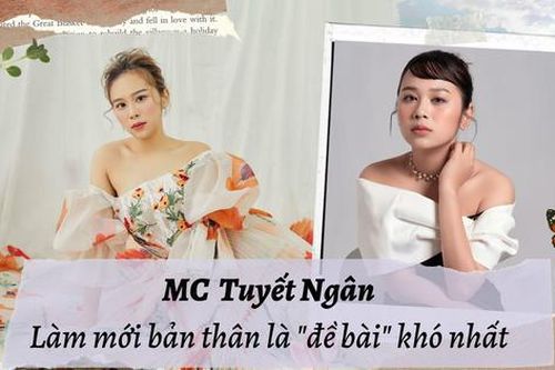 MC Tuyết Ngân có một năm Bắc 'tiến' đáng nhớ