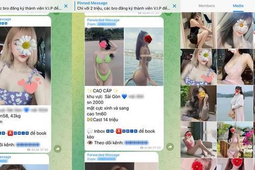 Triệt phá ổ mại dâm trên Telegram với 4 nghìn thành viên tham gia