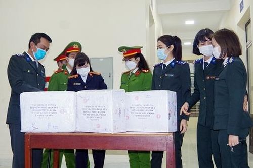 Tiêu hủy 120 bánh heroin trong vụ án Đào Văn Kính