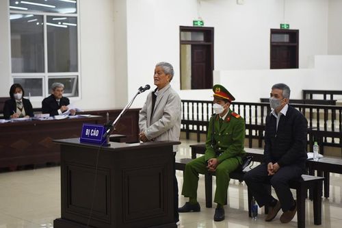 Các bị cáo trong vụ xét xử nguyên Bộ trưởng Vũ Huy Hoàng kêu oan