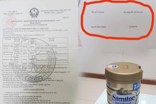 Trẻ đau bụng sau khi uống sữa Abbott Similac: Giấy kiểm định không có dấu, chữ ký