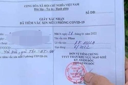 Xác minh danh tính người đàn ông tử vong trong người có giấy tiêm vắc xin mũi 3