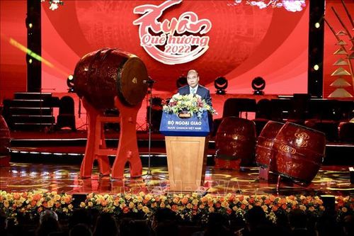 Phát biểu của Chủ tịch nước tại chương trình nghệ thuật 'Xuân Quê hương 2022'