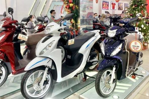 Năm 2021, lượng xe máy bán tại Việt Nam giảm 500 nghìn chiếc