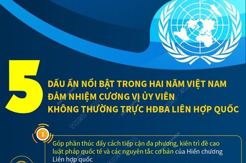 5 dấu ấn nổi bật của Việt Nam khi đảm nhiệm cương vị Ủy viên không thường trực HĐBA Liên hợp quốc