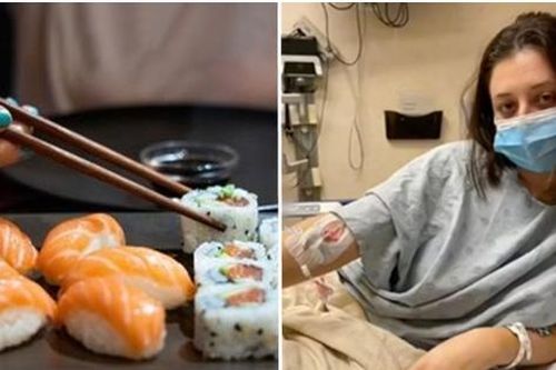 Ăn 32 miếng sushi phải đi cấp cứu, cô gái gửi lời cảnh báo những ai hay đi ăn buffet