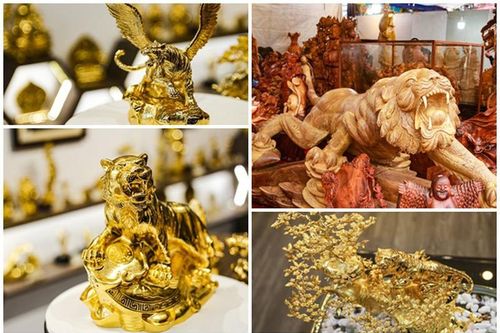 Giật mình loạt tượng hổ siêu đắt gây sốt thị trường Tết Nhâm Dần