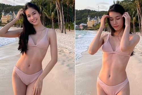 Hoa hậu Quốc tế vừa rục rịch trở lại, Á hậu Phương Anh liền tung ảnh nóng bỏng với bikini