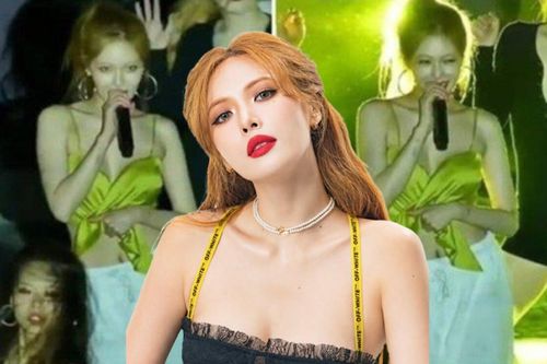 Trước sân khấu táo bạo tại SMA 2022, HyunA từng gặp sự cố hớ hênh lộ hàng vì váy áo quá sexy