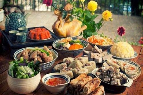 Mâm cỗ Tết cổ truyền miền Bắc tinh tế và hấp dẫn