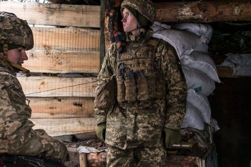 Đoàn nghị sĩ Mỹ tới Ukraine trong bối cảnh căng thẳng với Nga